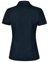 Ladies rapid cool short sleeve contrast polo [53-PS84]