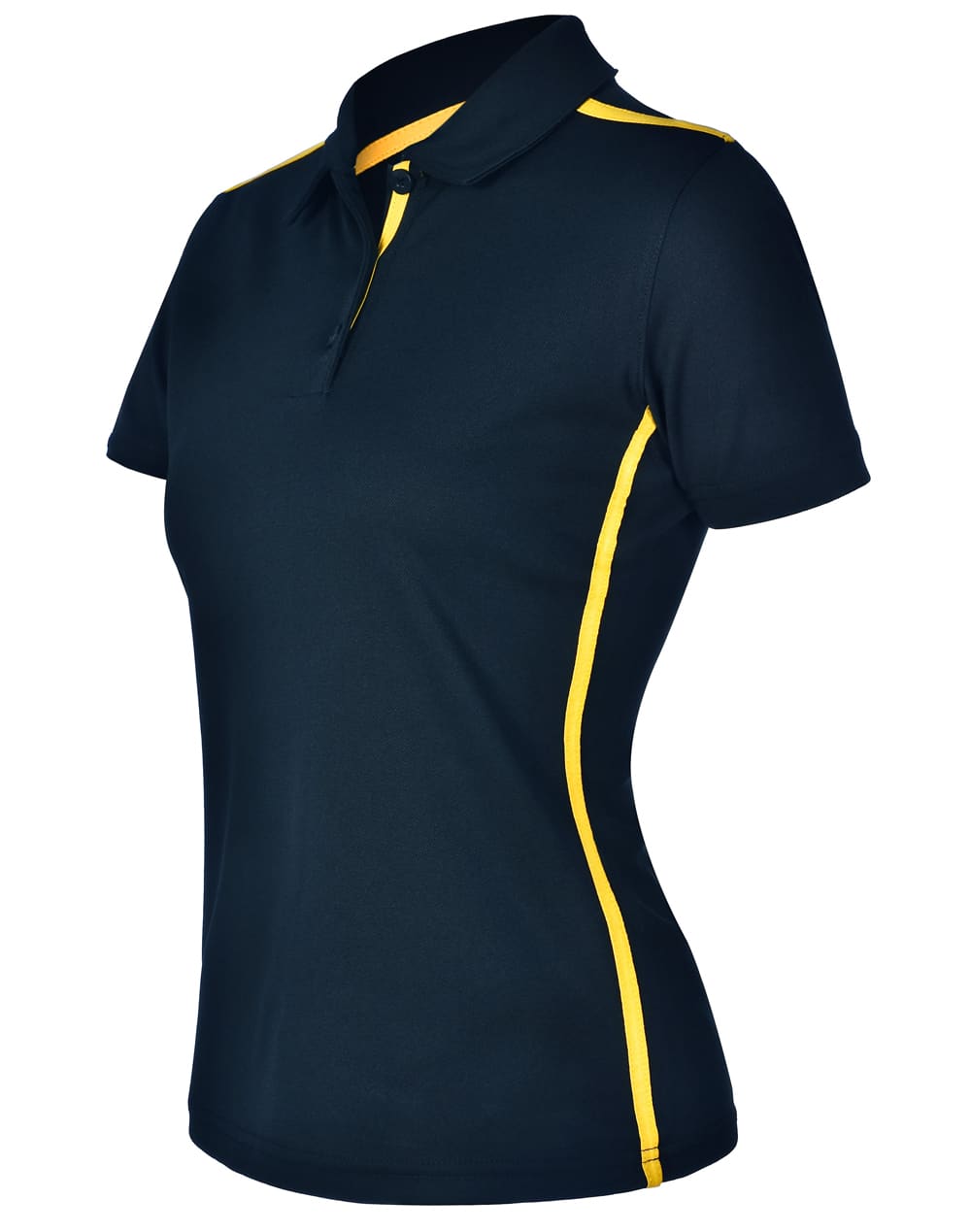 Ladies rapid cool short sleeve contrast polo [53-PS84]