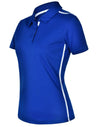Ladies rapid cool short sleeve contrast polo [53-PS84]