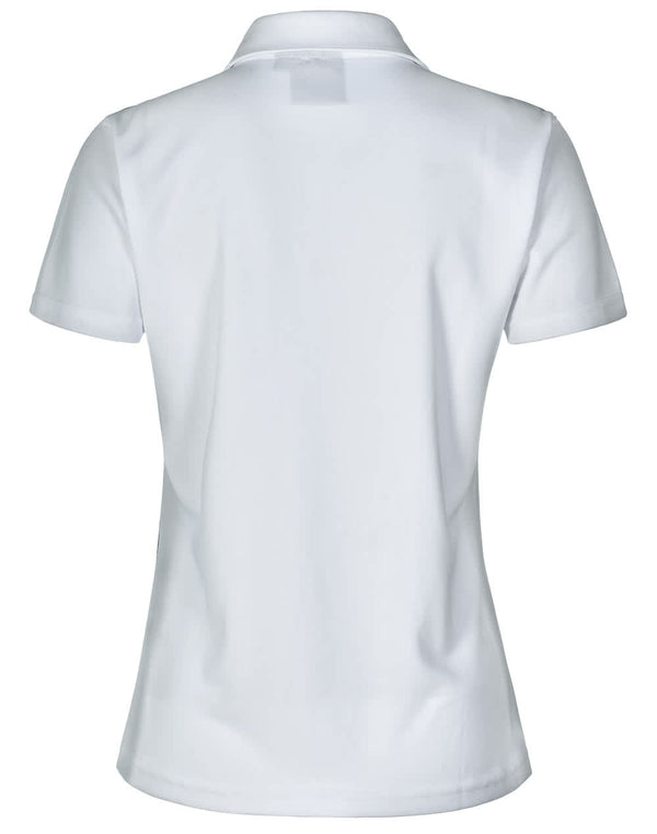 Ladies rapid cool short sleeve contrast polo [53-PS84]