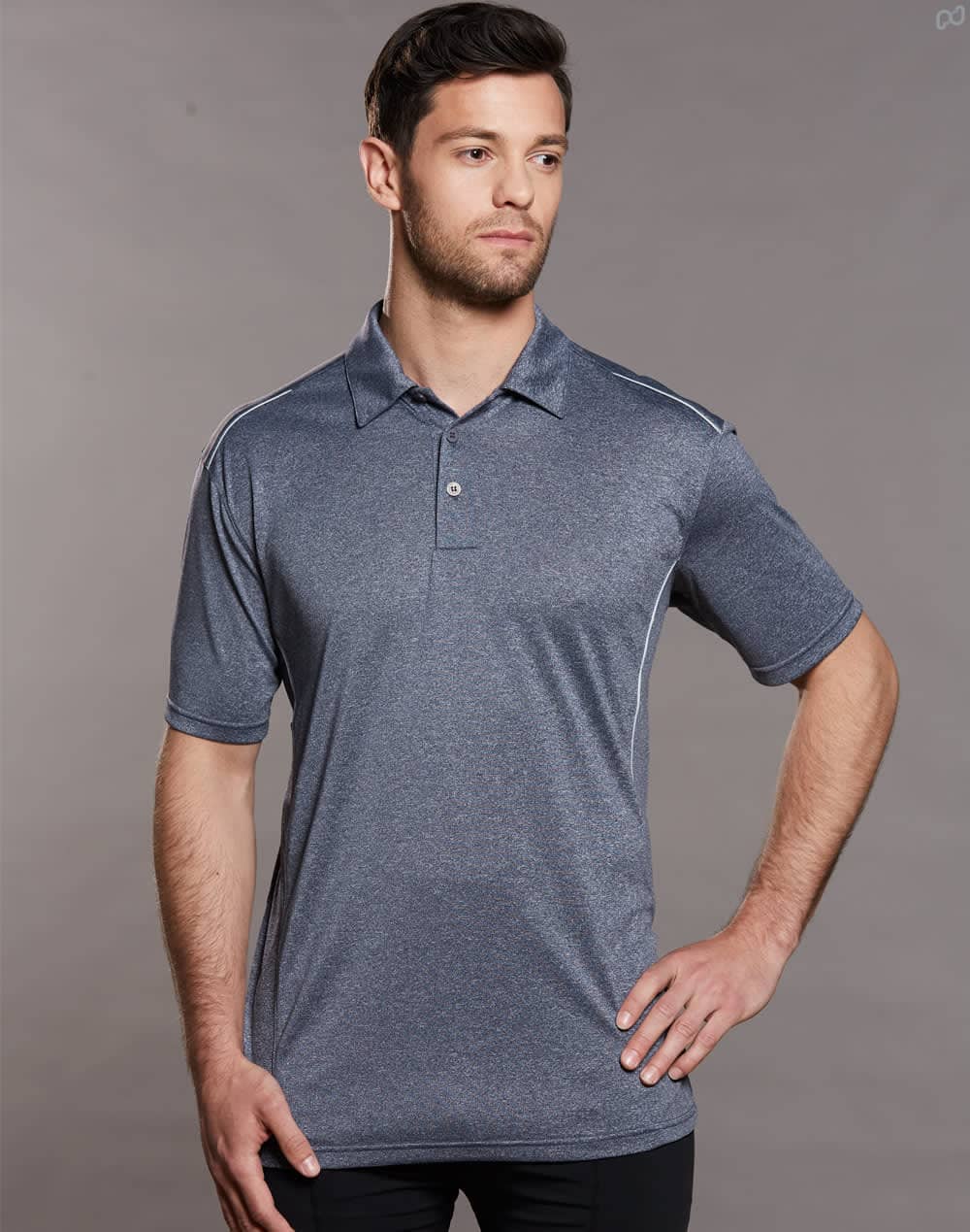 Mens Ultra Dry Cationic Short Sleeve Polo [53-PS85]