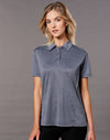 Ladies Ultra Dry Cationic Short Sleeve Polo [53-PS86]