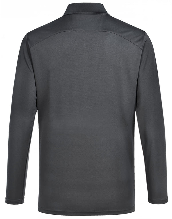Mens Bamboo Charcoal L/S Polo [53-PS89]