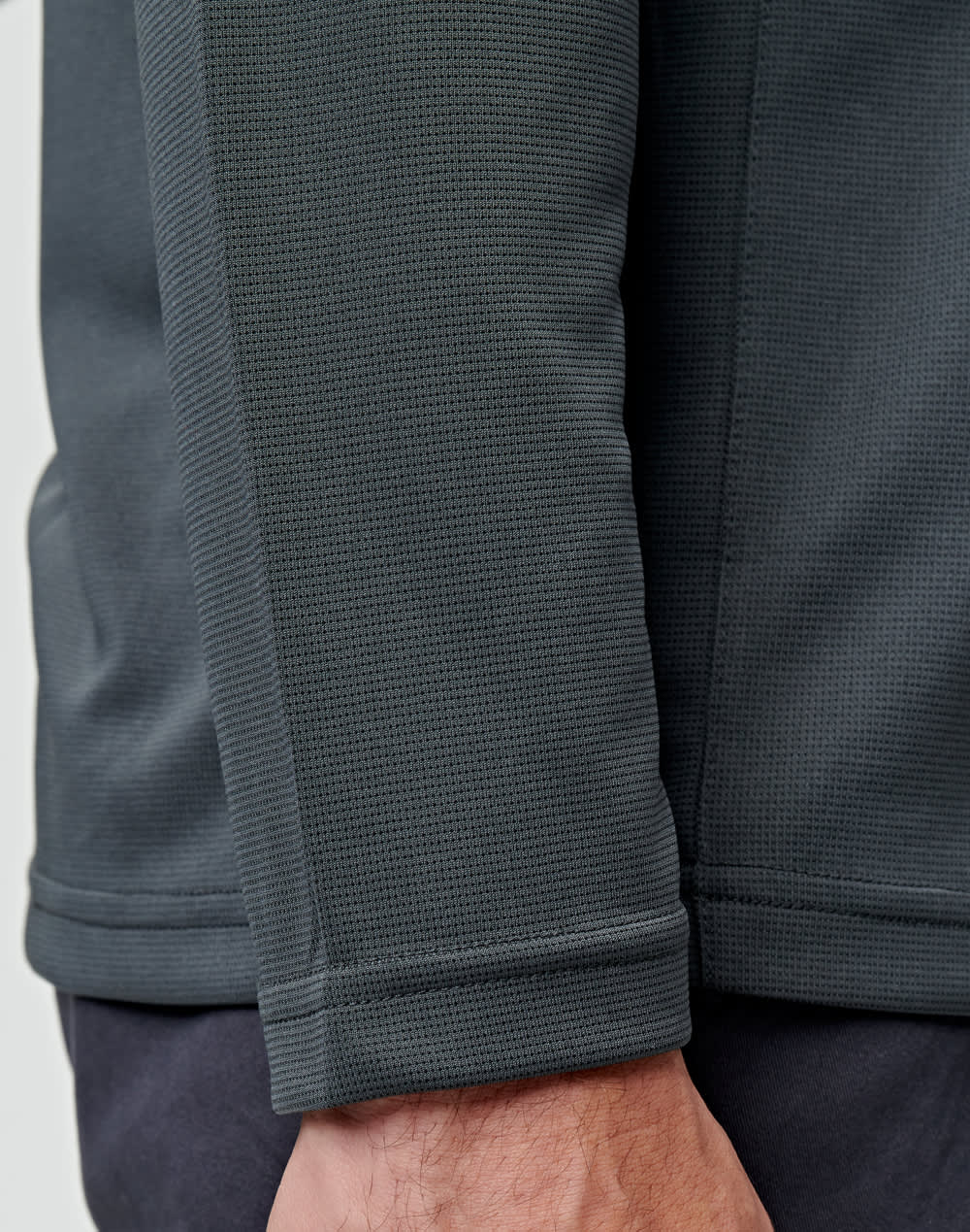 Mens Bamboo Charcoal L/S Polo [53-PS89]
