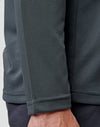 Mens Bamboo Charcoal L/S Polo [53-PS89]