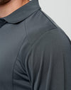 Mens Bamboo Charcoal L/S Polo [53-PS89]