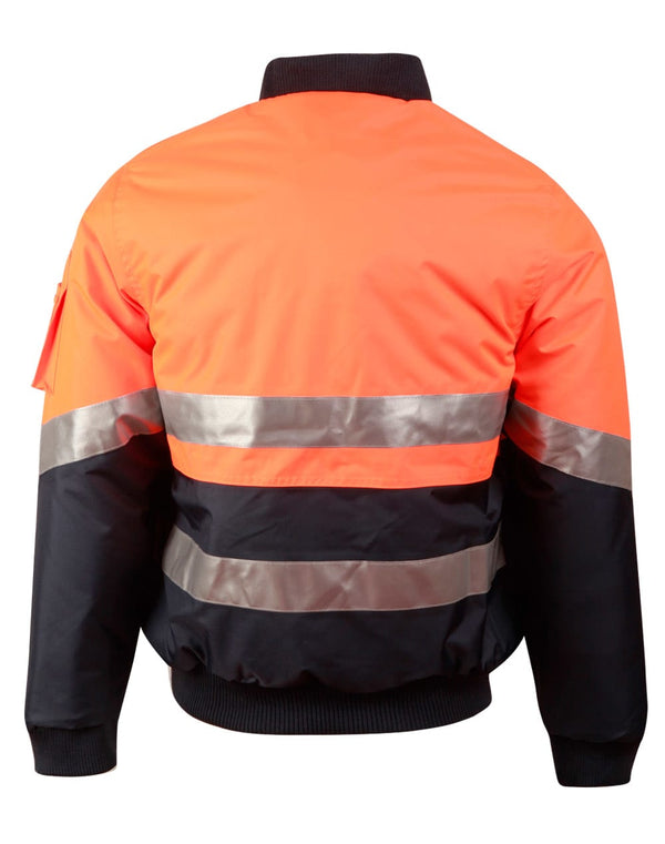 HiVis Two Tone Flying Jacket With 3M Tapes [53-SW16A]