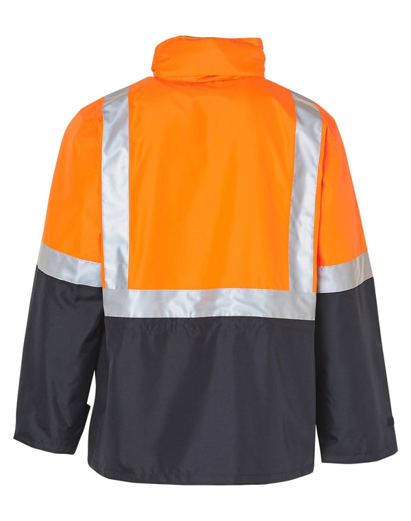 HiVis Three in One Safety Jacket with 3M Tapes [53-SW20A]