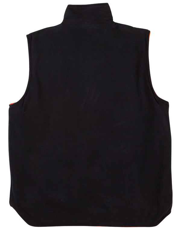 HiVis Reversible Safety Vest With Hoop Pattern 3M Tapes [53-SW19A]