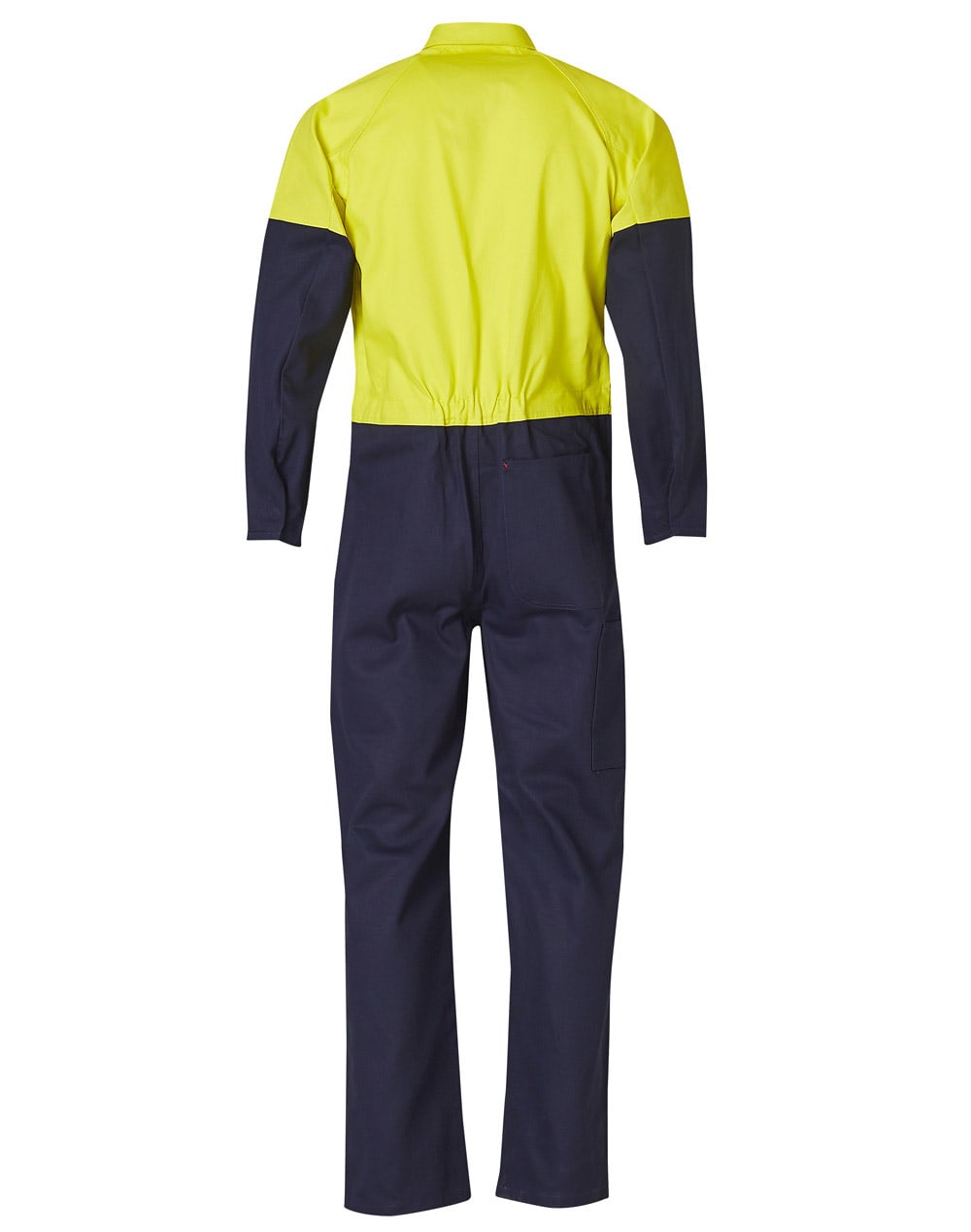 HiVis Two Tone Mens Cotton Drill CoverallStout [53-SW205]
