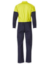 HiVis Two Tone Mens Cotton Drill CoverallStout [53-SW205]