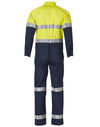 HiVis Mens Light Weight Cotton Coverall with 3M TapeRegular [53-SW207]