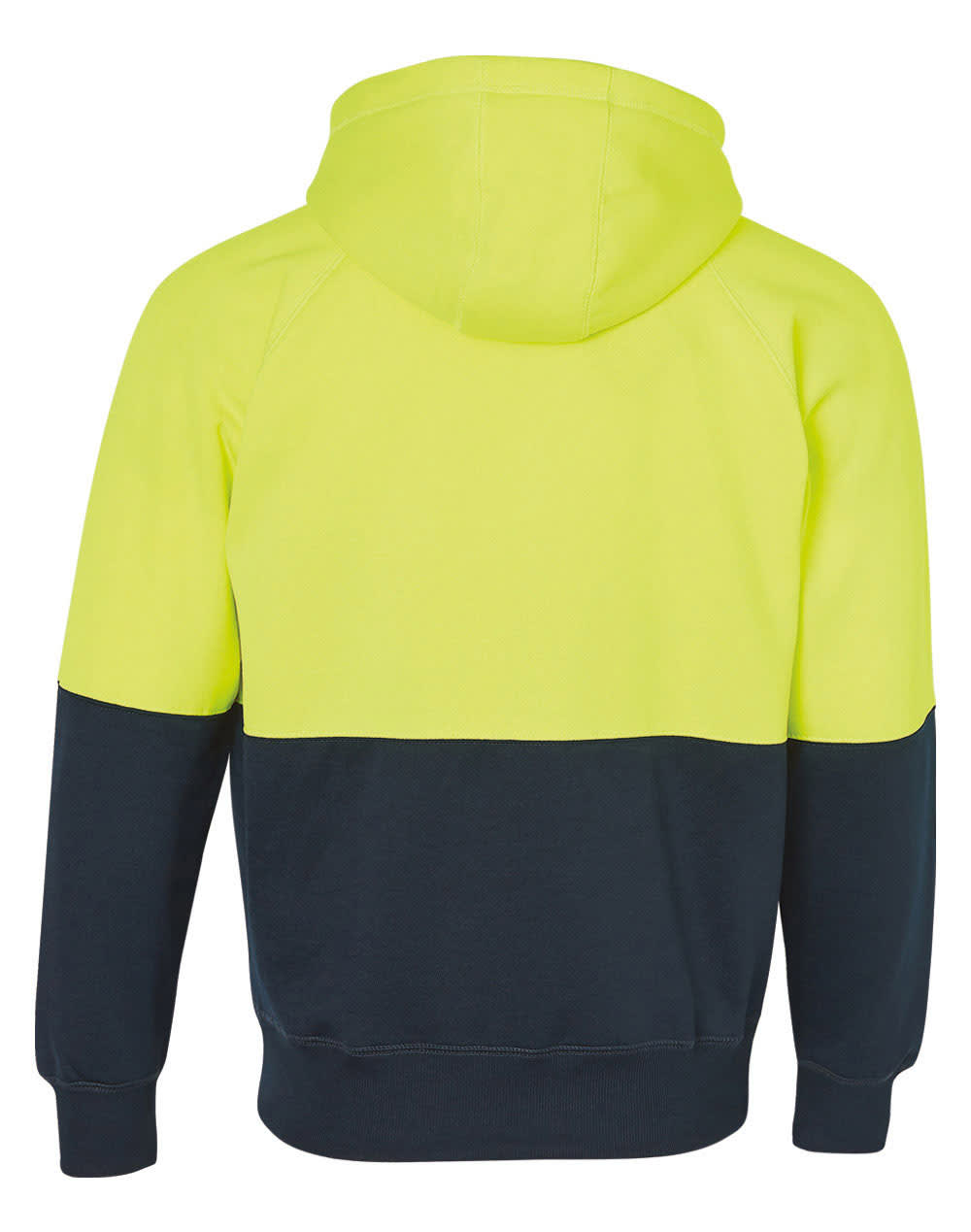 HiVis Two Tone Fleecy Hoodie [53-SW24]