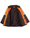 HiVis Two Tone Rain Proof Quilted Safety Jacket With 3M Tapes [53-SW28A]