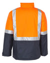 HiVis Two Tone Rain Proof Quilted Safety Jacket With 3M Tapes [53-SW28A]