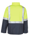 HiVis Two Tone Rain Proof Quilted Safety Jacket With 3M Tapes [53-SW28A]