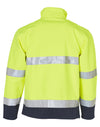 HiVis 2tone safety jacket 3M tape [53-SW29]