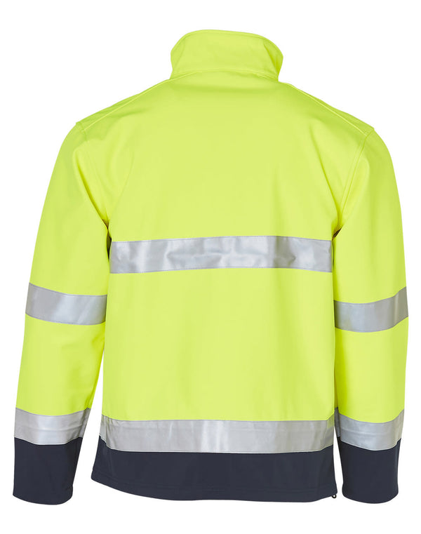 HiVis 2tone safety jacket 3M tape [53-SW29]