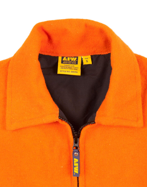 HiVis Two Tone Bluey Safety Jacket with 3M Tapes [53-SW31A]