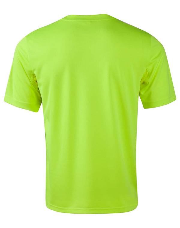 AIW Hi Vis Mini Waffle Safety Tee Unisex [53-SW39]