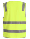 Hi Vis Safety Vest With Shoulder Reflective Tapes [53-SW43]