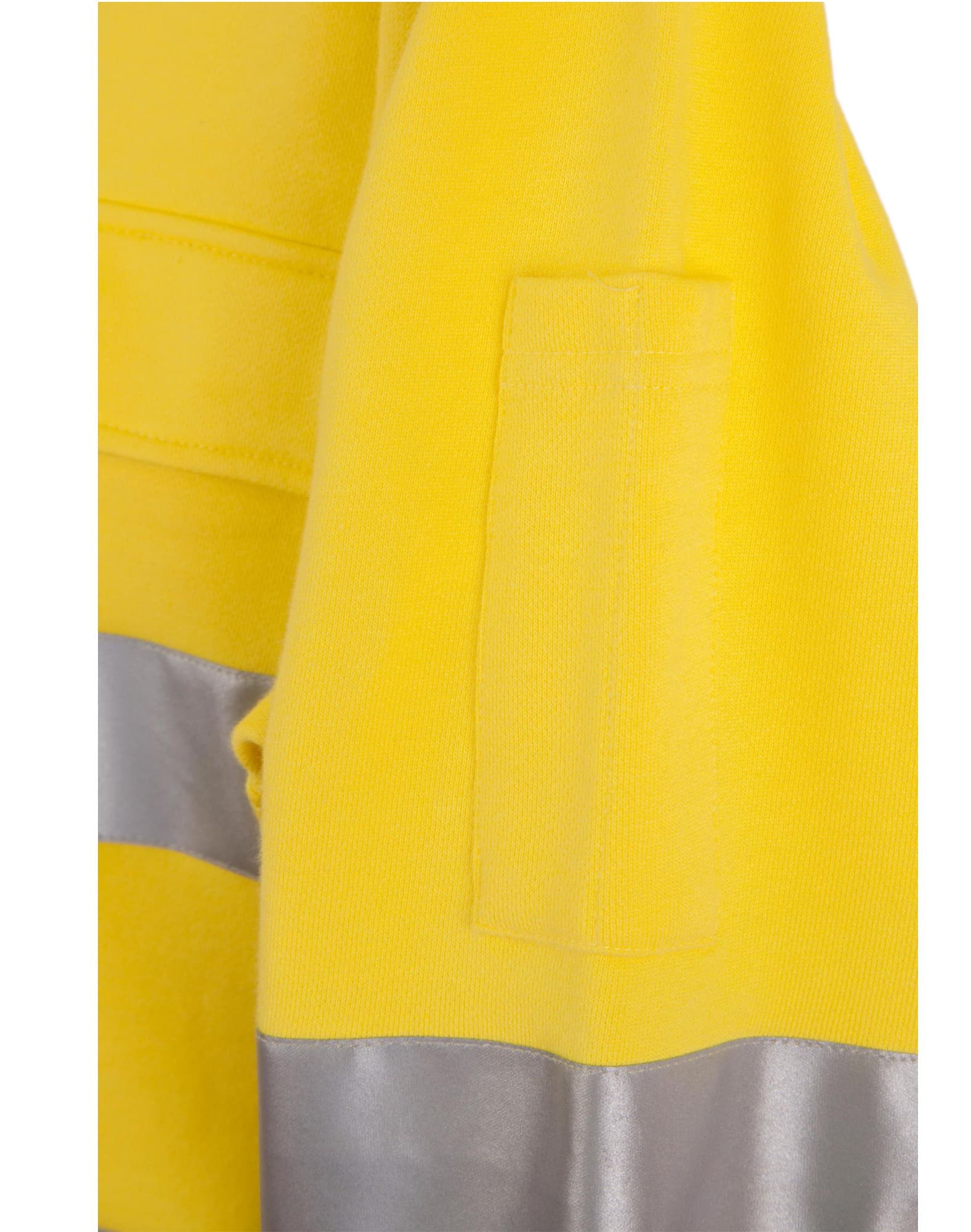 HiVis Two Tone Cotton Fleecy Sweat With 3M tapes [53-SW48]