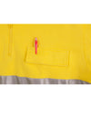 HiVis Two Tone Cotton Fleecy Sweat With 3M tapes [53-SW48]