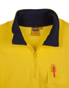 HiVis Two Tone Cotton Fleecy Sweat With 3M tapes [53-SW48]