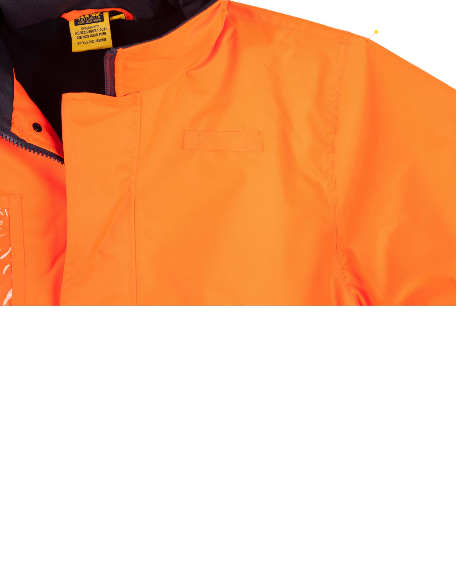HiVis Long Line Safety Jacket With 3M Tapes [53-SW50]