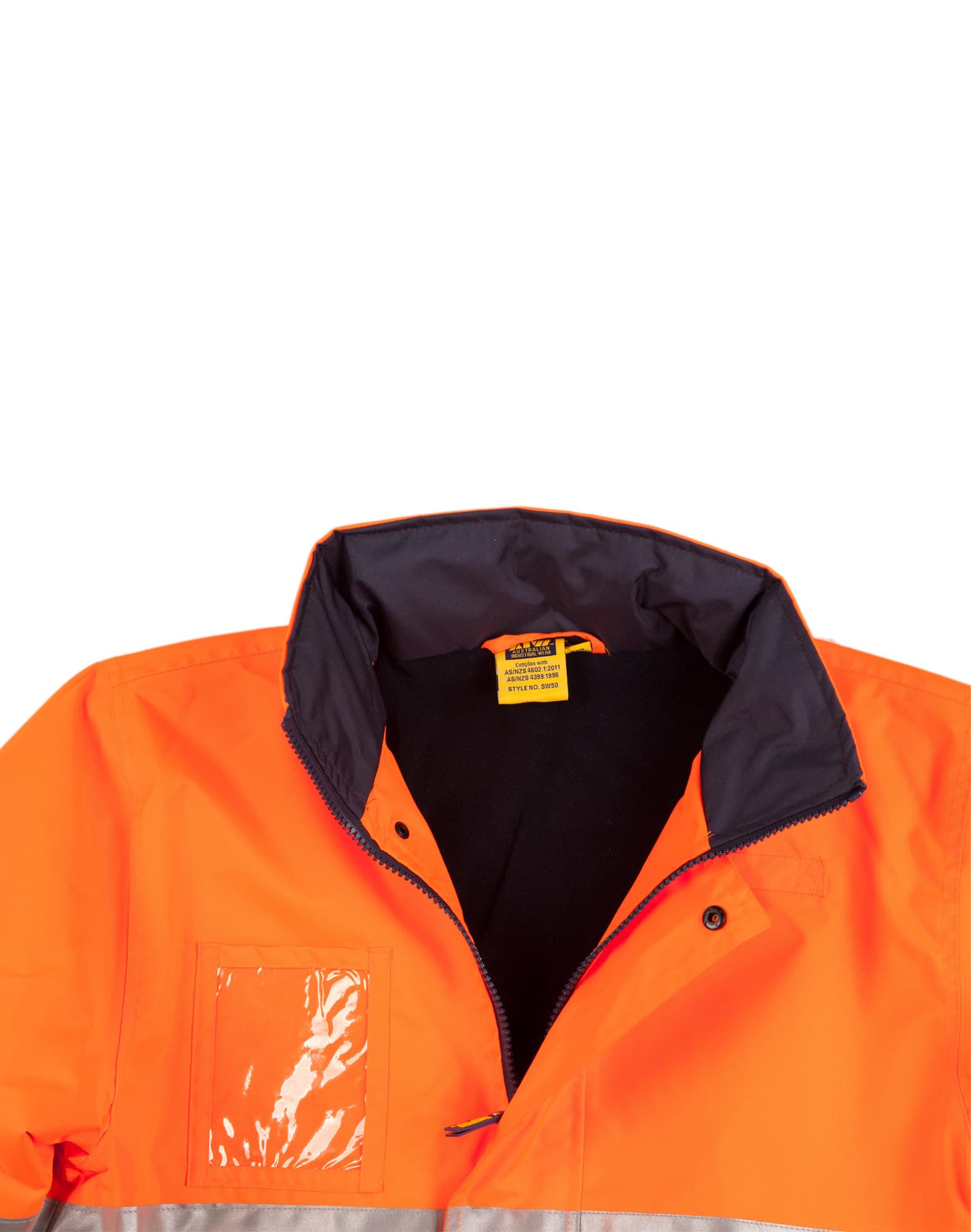 HiVis Long Line Safety Jacket With 3M Tapes [53-SW50]