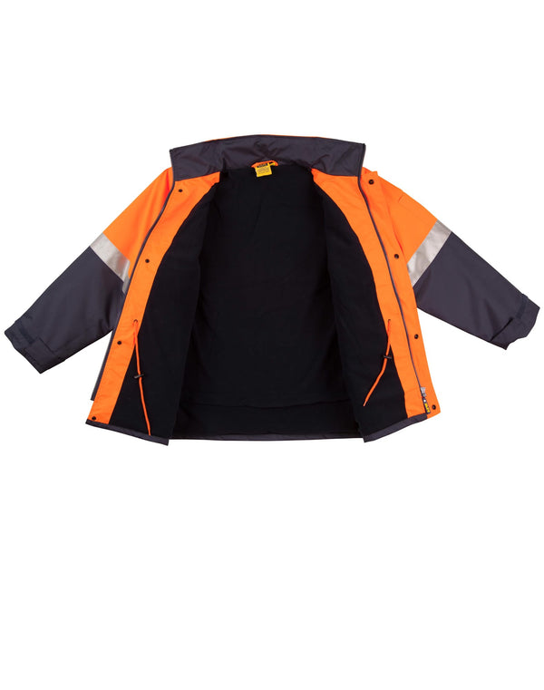 HiVis Long Line Safety Jacket With 3M Tapes [53-SW50]
