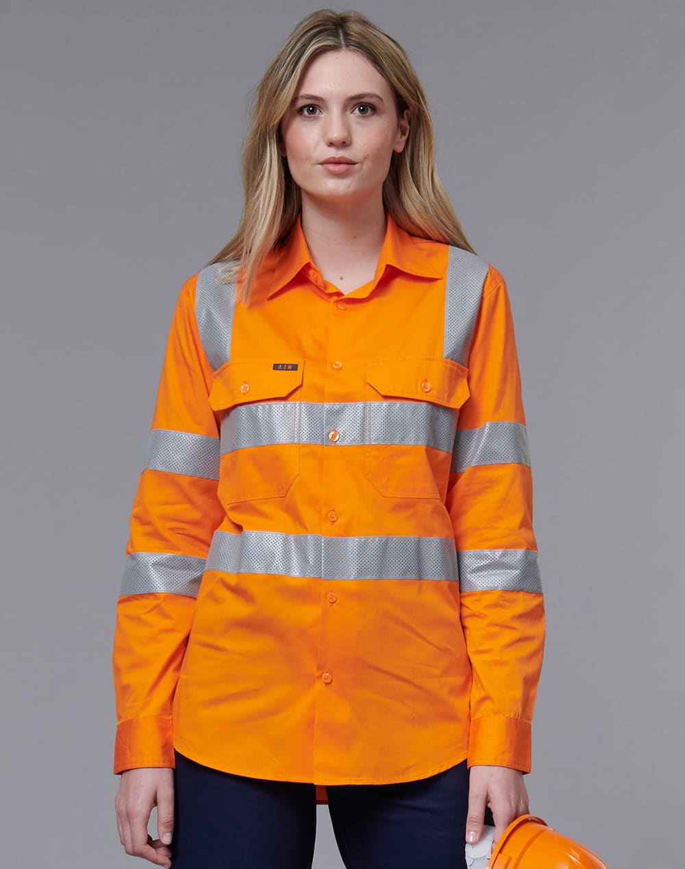AIW Vic Rail Lightweight Safety Shirt  Unisex [53-SW55]