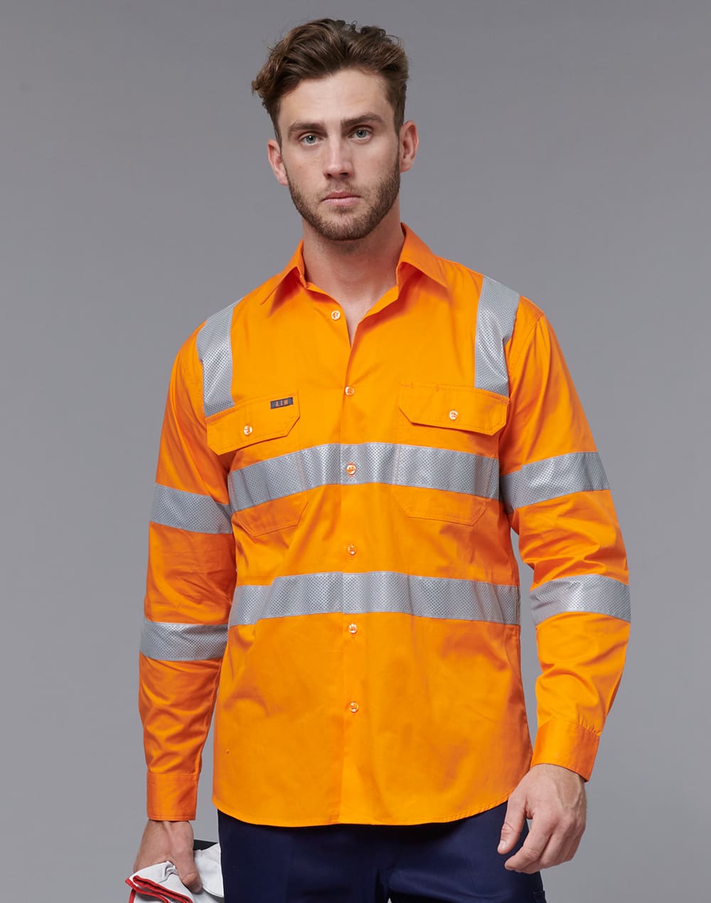AIW Vic Rail Lightweight Safety Shirt  Unisex [53-SW55]