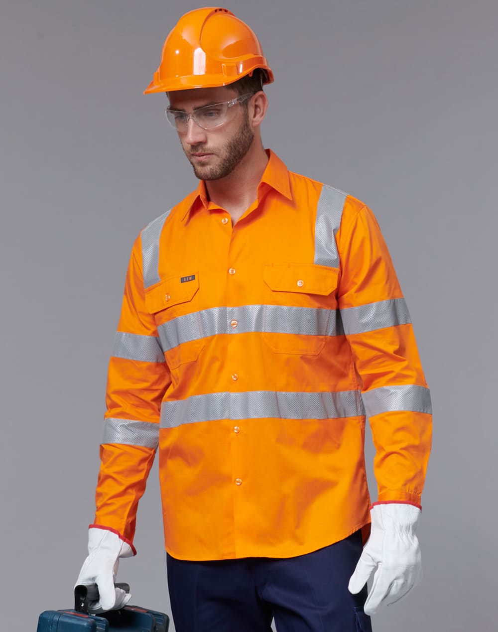 AIW Vic Rail Lightweight Safety Shirt  Unisex [53-SW55]
