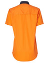 Ladies HiVis S/S Safety Shirt [53-SW63]