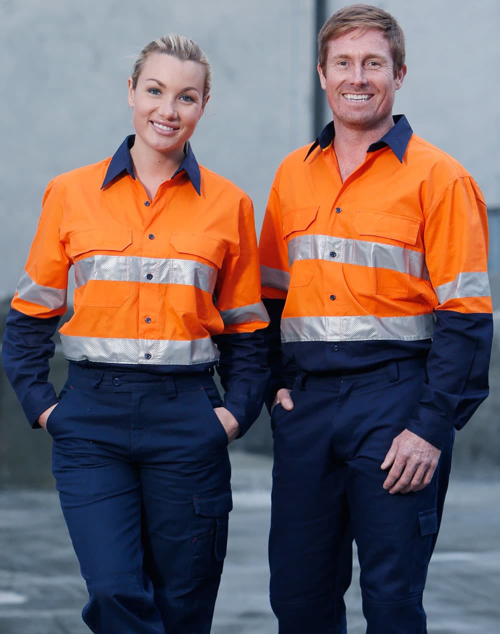 AIW Long Sleeve Safety Shirt [53-SW69]
