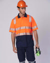 AIW Unisex TrueDry Biomotion Segmented Ss Safety Polo [53-SW73]