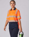 AIW Unisex TrueDry Biomotion Segmented Ss Safety Polo [53-SW73]
