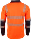 AIW Unisex TrueDry Biomotion Segmented Ls Safety Polo [53-SW74]