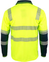 AIW Unisex TrueDry Biomotion Segmented Ls Safety Polo [53-SW74]
