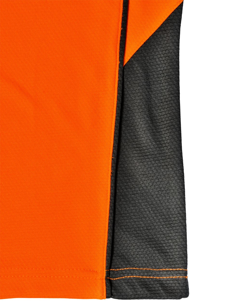 AIW Unisex Hi Vis Bamboo Charcoal Vented Ss Polo [53-SW79]