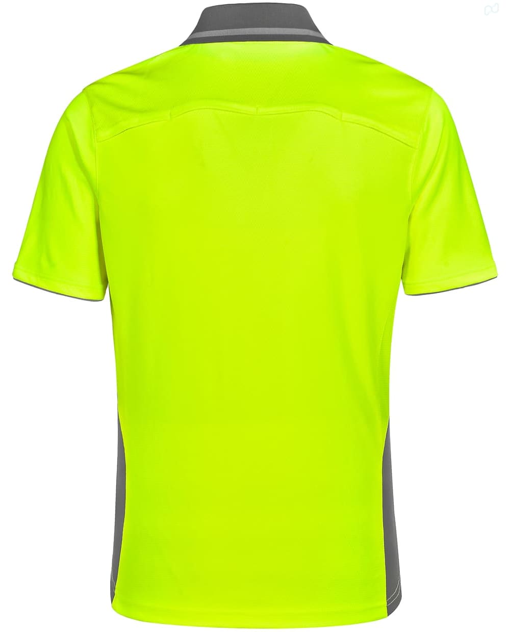 AIW Unisex Hi Vis Bamboo Charcoal Vented Ss Polo [53-SW79]