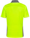 AIW Unisex Hi Vis Bamboo Charcoal Vented Ss Polo [53-SW79]