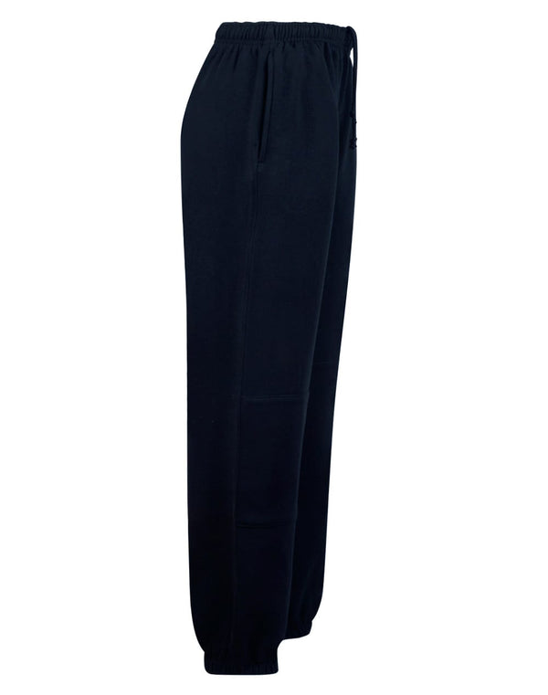 Kids fleecy trackpants with Zip Cuffs and knee padding [53-TP01K]