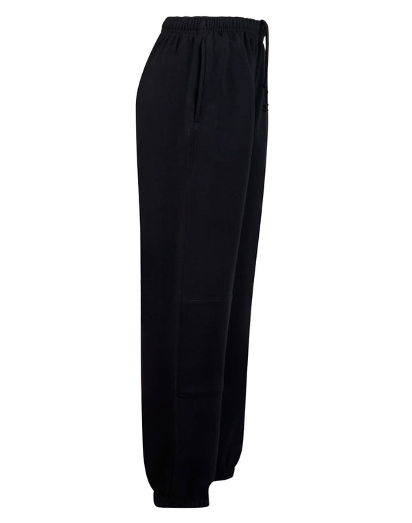 Kids fleecy trackpants with Zip Cuffs and knee padding [53-TP01K]