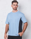 CoolDry short sleeve contrast tee [53-TS12]
