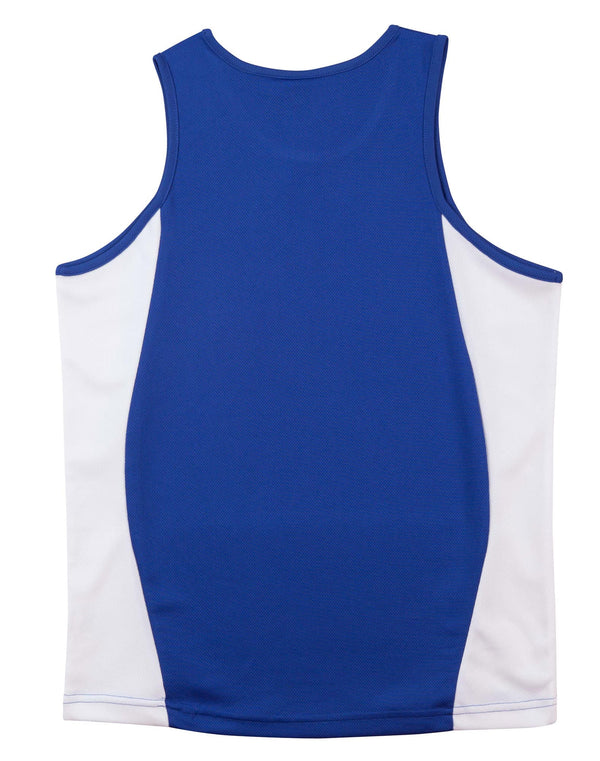 Kids TrueDry contrast mesh singlet [53-TS19K]