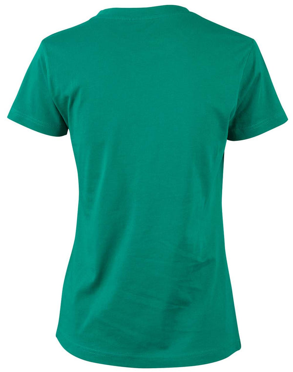 Ladies Cotton Semi Fitted Tee [53-TS38]