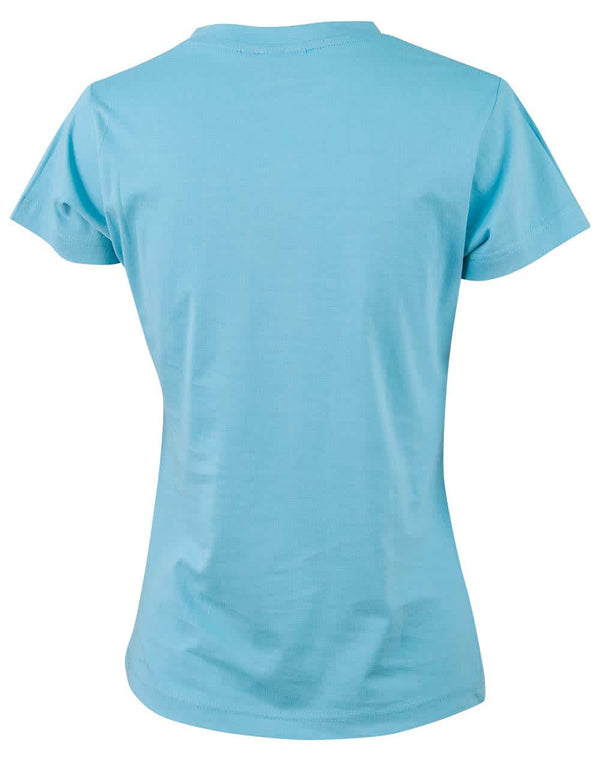 Ladies Cotton Semi Fitted Tee [53-TS38]