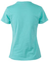 Ladies Cotton Semi Fitted Tee [53-TS38]